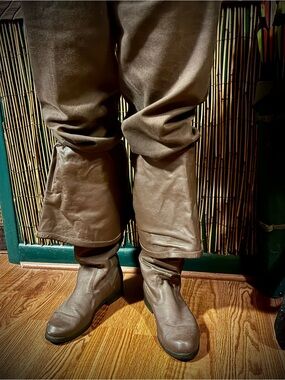Brown Funtasma by Pleaser Maverick pirate boots 11